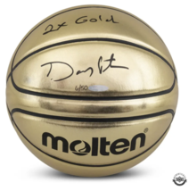 Gary Payton Autographed &quot;2x Gold&quot; Molten Olympic Basketball UDA LE 50 - £571.93 GBP
