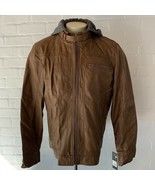 Buffalo Bitton Imitation Leather Jacket Coat Men&#39;s L - $109.76 CAD