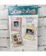 Vintage Frances Meyer Inc Memories Scrapbooking Page Baby Girl Kit Sealed  - $11.88