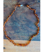 Amber tooth chain amber chain baby chain from 36 months children cognac-
show... - £12.30 GBP