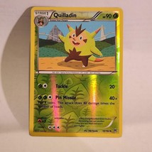 Pokemon Quilladin XY BREAKthrough 10/162 Reverse Holo Uncommon Card TCG Stage 1 - £1.51 GBP