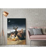 Francisco Goya Witches&#39; Sabbath Canvas Wall Art Print Reproduction Large... - £94.36 GBP+