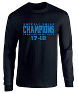 Buffalo Bulls 2020 Camellia Bowl Champions Long Sleeve T-Shirt - £18.16 GBP