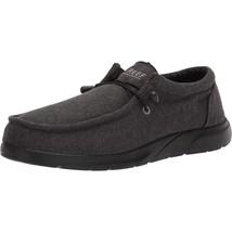Reef Men Stretch Laces Slip On Loafers Cushion Coast Size US 12 Black - £34.82 GBP