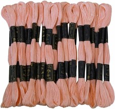 Anchor Stranded Cotton Threads Cross Stitch Floss Hand Embroidery Thread Peach - £9.71 GBP