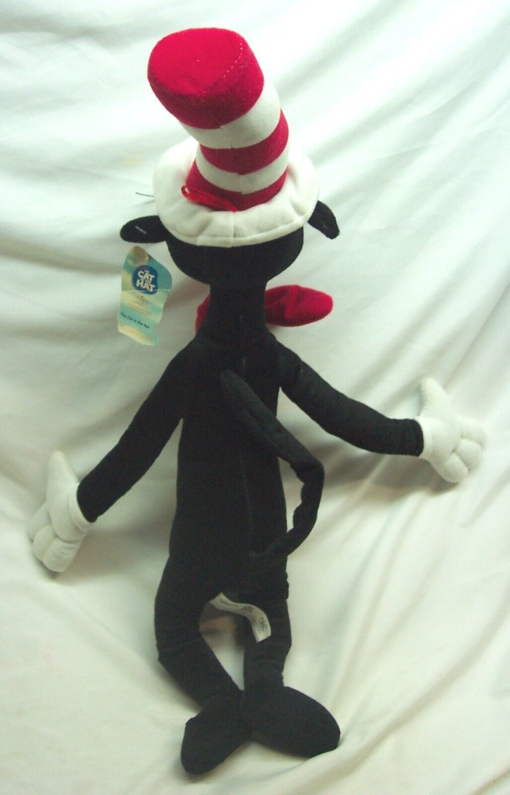 LARGE DR. SEUSS CAT IN THE HAT 24" Plush STUFFED ANIMAL Toy 2003 Official Movie Item image 3