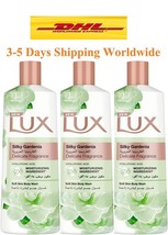 3X LUX Silky Gardenia Delicate Fragrance Soft Skin Body Wash Moisture Shower Gel - £52.56 GBP