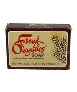 Faberge Organics Bar Soap Wheat Germ Oil Honey 4 Oz White Bath Soap Vint... - €8,43 EUR