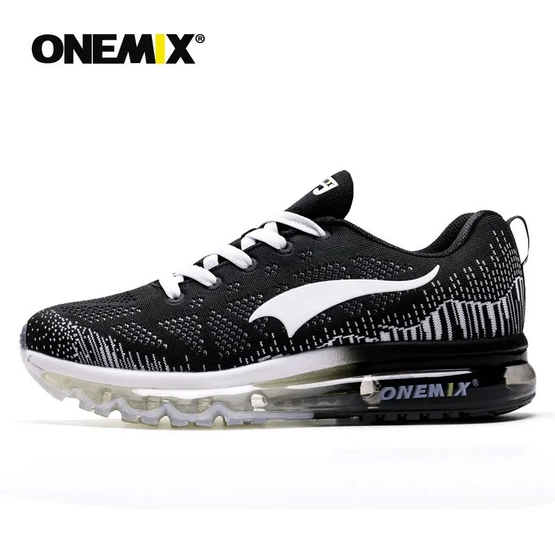 Best Sneakers ONEMIX New Air Cushion Running Shoes Men knit    Wal Outdoor Joggi - £77.32 GBP