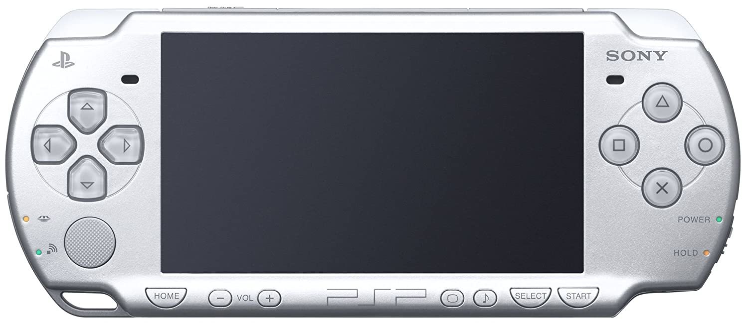 Ice Silver Version Of The Sony Psp Slim And Lite Handheld Game Console. - £168.14 GBP