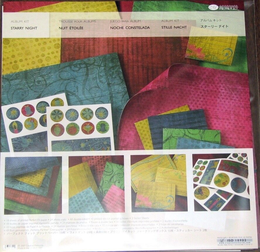 Creative Memories  Album Kit Starry Night 12 x 12 nip - $6.22