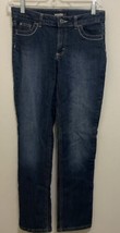 Wrangler Girls Blue Denim Jeans Size 14 R Waist 26 Inseam 28 Straight Le... - $8.55