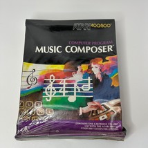 Atari 400/800/1200 XL Music Composer Fully Complete W/manual Cart And Wa... - $57.45