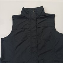 Eddie Bauer Men's Black Full Zip Pockets Nylon Sleeveless Vest Size XL  image 13