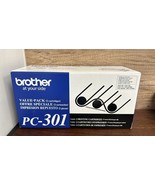 Brother PC-301 Pack Toner Cartridges Genuine Original OEM PC301 Fax MFC NEW - $40.73 CAD