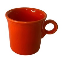 Fiestaware Fiesta Ware Homer Laughlin Coffee Mugs O Ring Handle Orange EUC - £7.75 GBP