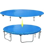 Trampoline Cover- 10Ft Trampoline Protective Cover, Easy to Install (Blue) - £15.28 GBP