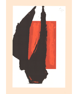 ROBERT MOTHERWELL Art Chicago (No Text) 27&quot; x 20&quot; Lithograph 1981 Expres... - €117,32 EUR