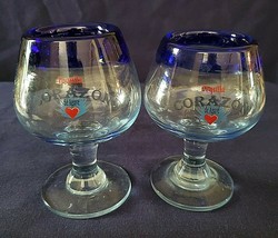 2 TEQUILA CARAZON STEMMED GLASSES - £11.01 GBP