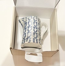 Blue Spongeware Mini Pitcher 2005 Pfaltzgraff USA Bicentennial Pitcher - $9.50 CAD