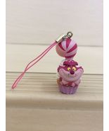 Disney Cheshire Cat Cupcake Figure, Keychain. Alice in Wonderland. RARE ... - £17.20 GBP