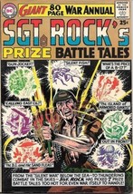 Sgt. Rock&#39;s Prize Battle Tales Comic Book #1 DC Comics 1964 VERY FINE - £228.15 GBP