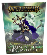 Warhammer Age of Sigmar Lumineth Realm Lords Rule Battletome Book Hard C... - $35.59