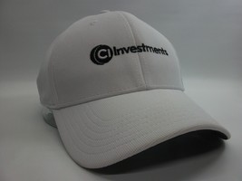 CI Investments TaylorMade Golf Hat White Strapback Baseball Cap - £12.27 GBP