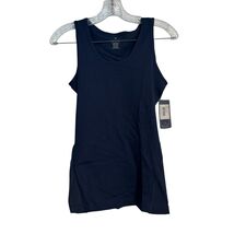 Tommie Copper Women's Lower Back Support Tank Dark Navy Size Medium - $33.24
