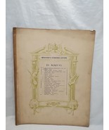 Brainards Standard Edition When The Swallows Homeward Fly Sheet Music - $24.44 CAD