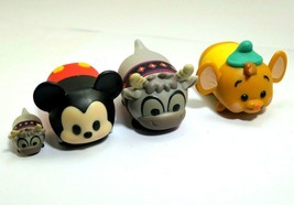 Four 4  Disney Tsum Tsum Series 1 Figure 253 252 Swen  Mickey  102 & Gus 132 - $32.71
