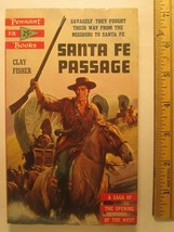 Paperback Santa Fe Passage Clay Fisher 1953 [Z96c] - £3.80 GBP
