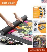 The Original Jigsaw Puzzle Mat Roll Up, Saver Pad 46” x 26” Portable Kee... - $67.59