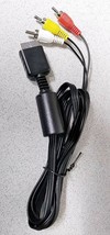 NEW Composite AV Cable for PS2 PS3 PS1 Sony Playstation 2 Slim 3 1 Game RCA Cord - £5.10 GBP