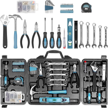 144-Pc Home Tool Kit – Basic Household Repair Set w/ Hammer, Pliers, Wre... - $985.40 MXN