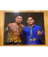  Anthony AND Brother Sergio Pettis Hand Signed 8x10 Photo MMA - £62.29 GBP