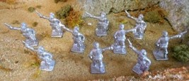 Lot: 10 Mini-Fig Civil War Zouave, 25mm Military Miniatures, Rare Wargame Figure - £6.35 GBP