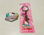Hello Kitty LAS VEGAS Magnet and Keychain - £29.77 GBP