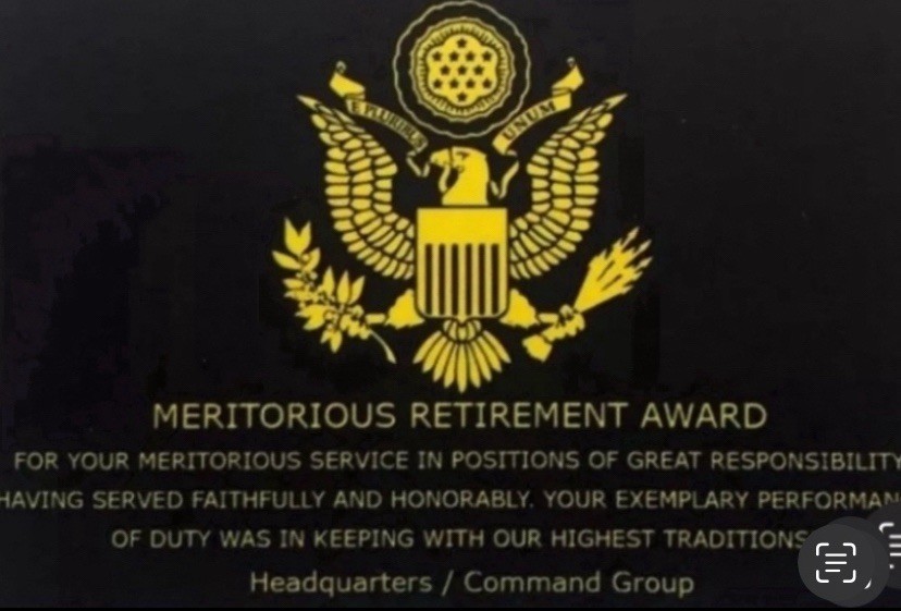 U.S.Marine Corps Fleet Marine Force FMF Corpsman USMC With Retirement Award Item image 2