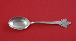 Fourteenth Century by Shreve Sterling Silver Demitasse Spoon 4 1/4&quot; mono &quot;D&quot; #6 - £70.60 GBP