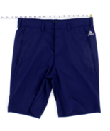 Adidas Men&#39;s Golf 3-Stripes Shorts 31 Flat Front Indigo Blue B32572 AE7006 - $39.09 CAD