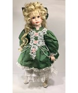 San Francisco Musical Porcelain Doll w Stand, Plays &quot;Oh You Beautiful Do... - $59.10