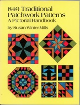 849 Traditional Patchwork Patterns Susan Winter Mills Quilt Quilting Sewing - £3.85 GBP