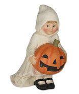 Bethany Lowe Halloween &quot;Little Ghost Gabby With Pumpkin&quot; TJ8653 - £102.25 GBP
