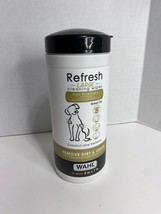 Wahl Large Pet Friendly Cleaning Wipes 50 Packs 8&quot; x 7&quot; Coconut Lime Verbena New - £15.75 GBP