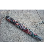 avon umbrella brand new black background with floral design/matching sle... - $27.34 CAD