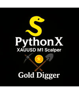 PythonX M1 Scalper XAUUSD MT5 v5.0 + Sets - $187.71 MXN