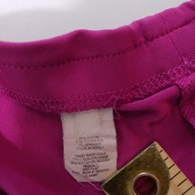 Express Design Studio Women Elastic Waist Pink Pull-On Pleated Button Skirt Sz S image 4