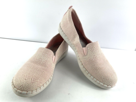 Clarks Cloudsteppers Flats Women 9.5M Step Glow Shoes Pink SlipOn Casual... - €21,06 EUR