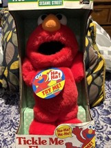 Vintage 1996 Tickle Me Elmo Sesame Street TYCO New in Box - $65.09